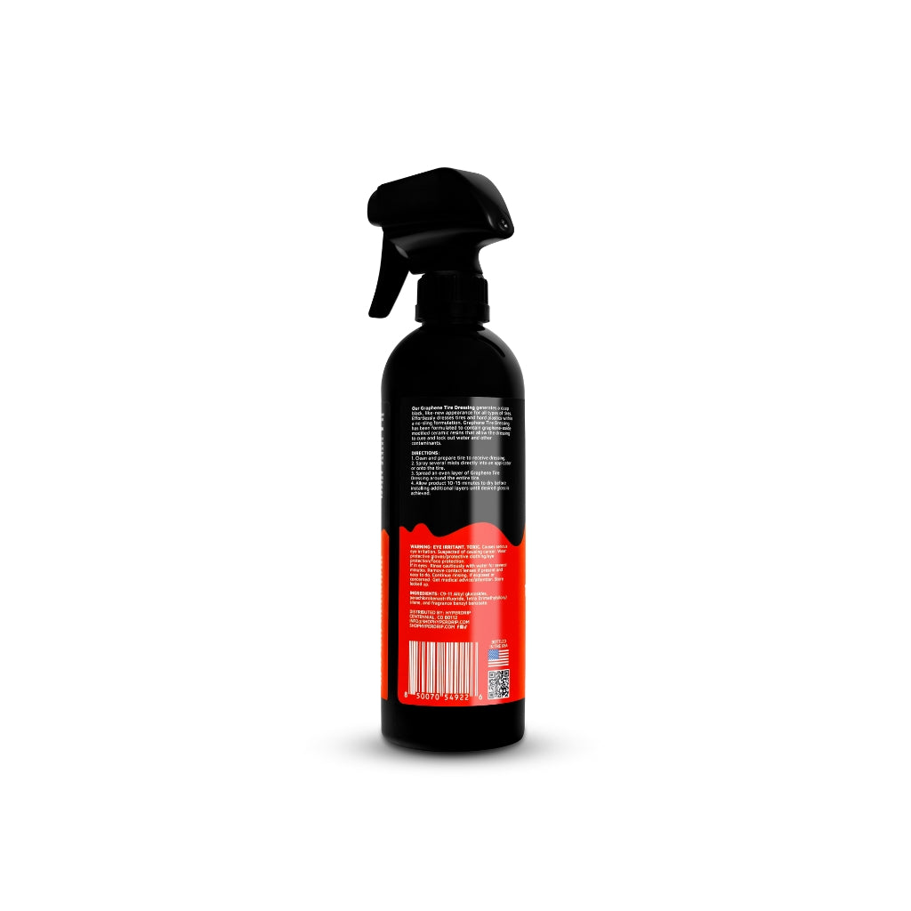 HyperDrip Graphene Tire Dressing – Anti-Sling Satin Finish