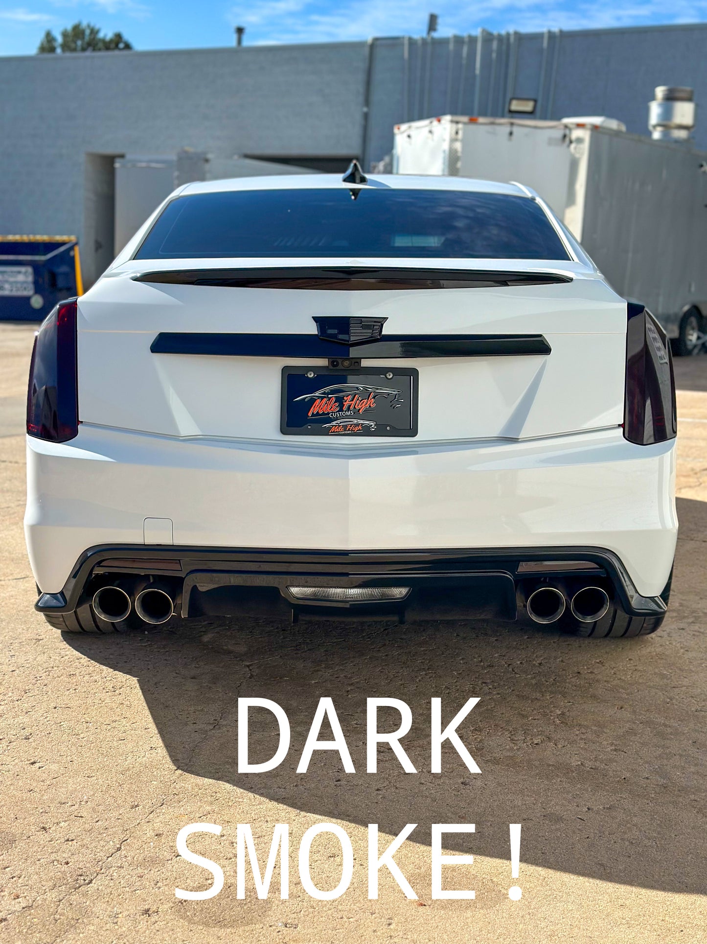 DIY Smoke Tail Light Tint Film