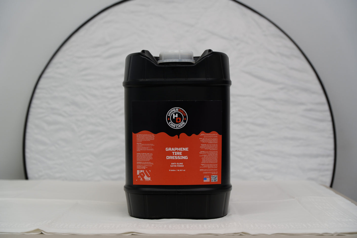 HyperDrip Graphene Tire Dressing – Anti-Sling Satin Finish